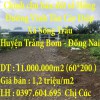 Chính chủ cần bán đất sổ Hồng 11.000.000m (60*200 ) ở Trảng Bom, Đồng Nai