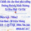 Chính chủ cho thuê nhà xưởng Đường Huỳnh Minh Mương, Xã Hòa Phú, Củ Chi, Hồ Chí Minh