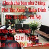 Chính chủ bán nhà phố Tân Xuân, Xuân Đỉnh, Bắc Từ Liêm, Hà Nội