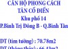 CĂN HỘ PHONG CÁCH TÂN CỔ ĐIỂN khu phố 14, P. Bình Trị Đông B, Q. Bình Tân, TP. HCM