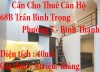 Cần Cho Thuê Căn Hộ ở 68B Trần Bình Trọng, Phường 5, Bình Thạnh, TP HCM