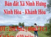 Bán đất 210,9m2 xã Ninh Hưng, Ninh Hòa, Khánh Hòa chỉ 650 triệu
