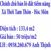 Chính chủ cần bán lô đất tiềm năng ở Xã Thới Tam Thôn, Huyện Hóc Môn, TP Hồ Chí Minh