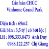 Cần bán CC dự án Vinhome Grand Park Phường Long Thạch Mỹ, TP Thủ Đức