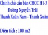 Chính chủ cần bán căn chung cư ở H1-3 Đường Nguyễn Trãi - Phường Thanh Xuân Nam - Quận Thanh Xuân - Hà Nội