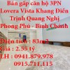 Do chuyển công việc nên cần bán gấp căn hộ 3PN Lovera Vista Khang Điền (Số căn A - 13.08)