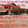 Chính chủ bán nhà 2 mặt tiền đường Nguyễn Quý Đức, Phường Khuê Trung, Quận Cẩm Lệ,TP Đà Nẵng