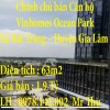Chính chủ bán Căn hộ có DT 63 m2  tại Vinhomes Ocean Park (Gia Lâm - Hà Nội), Tòa S2.18, căn 0816 ( tầng 8 )