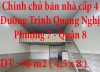 Chính chủ bán nhà cấp 4 Đường Trịnh Quang Nghị, Phường 7, Quận 8, TP.HCM
