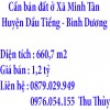 Cần bán đất ở Xã Minh Tân, Huyện Dầu Tiếng, Tỉnh Bình Dương