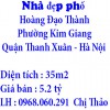 Nhà đẹp phố Hoàng Đạo Thành ,Phường Kim Giang, Quận Thanh Xuân, Hà Nội