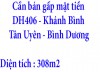 Cần bán gấp mặt tiền DH 406 Khánh Bình  Tân Uyên , Bình Dương